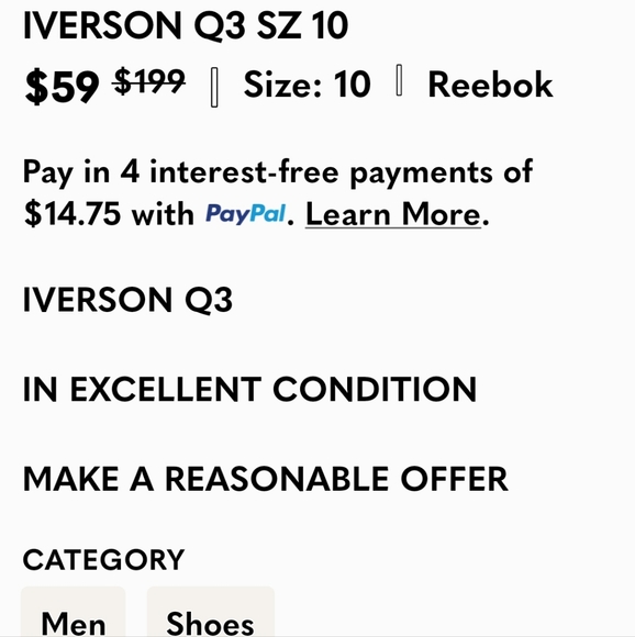 IVERSON Q3 SZ 10 - Picture 7 of 7